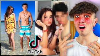 Reacting To My Girlfriends TikToks.. *WHO IS HE!*