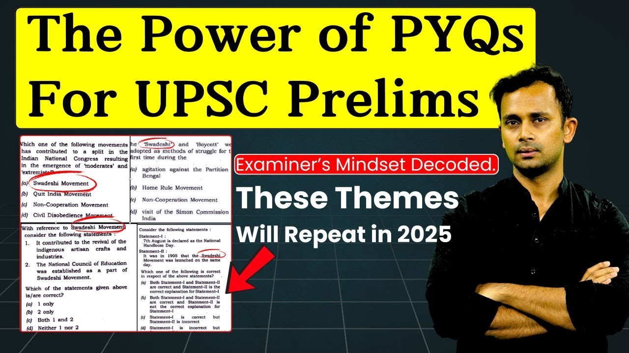 99% These Will Repeat in UPSC Prelims 2025 | Power of UPSC PYQ Analysis ...
