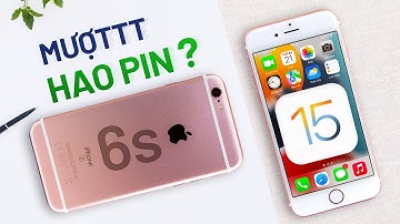 iOS 15 trên iPhone cũ: tính năng bị cắt giảm, HAO PIN ?