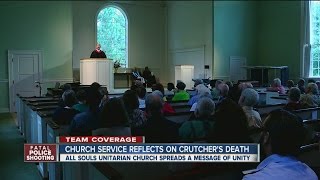 All Souls Church holds special service to reflect on Terence Crutcher's death