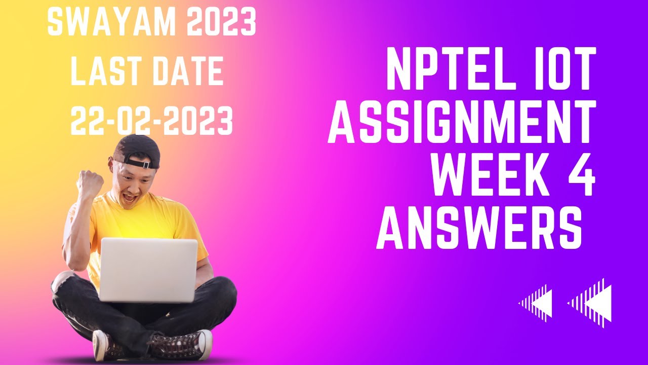 nptel iot assignment 4 answers 2023