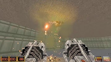 DOOM MOD DUKE NUKEM 3D IN DOOM 2 SPRITES GUNS DN3 DooM v1 06d MAP 08