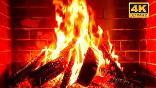🔥 1 Hour of Cozy Fireplace Ambience: 4K Fireside Serenity with Crackling Sounds