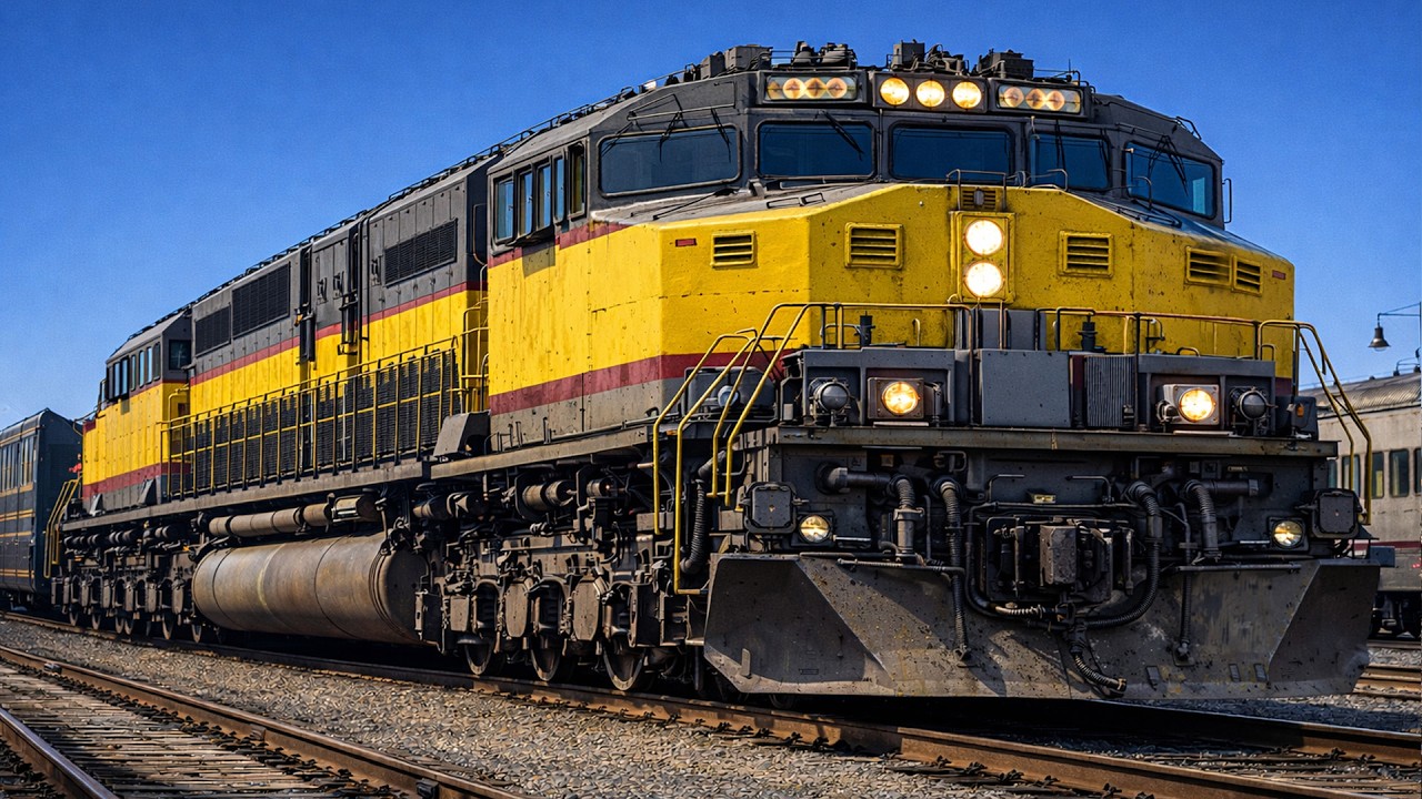 TOP 15 FATTEST Trains - Giant Locomotives