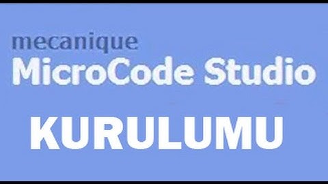 PBP ve Micro Code Studio Kurulumu