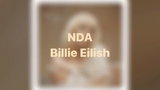 NDA By Billie Eilish (LYRICS)