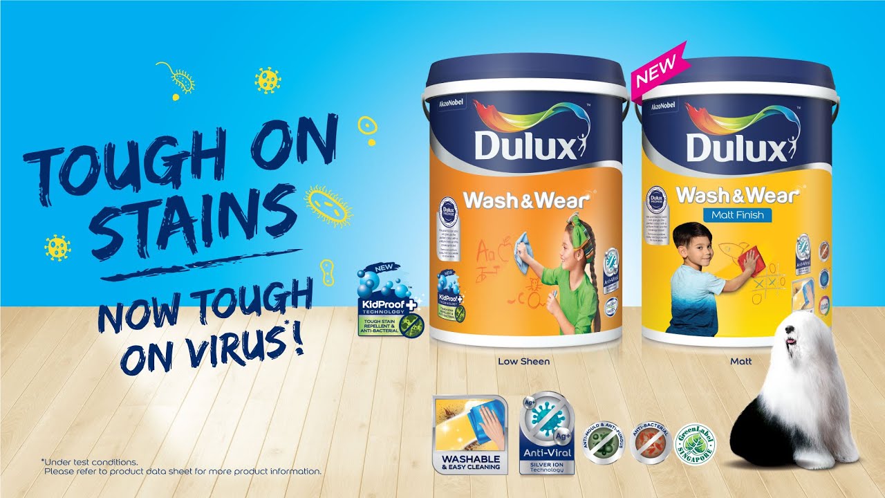 Dulux Wash & Wear Matt