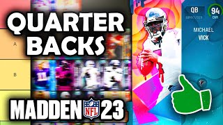 RANKING the BEST Quarterbacks in Madden 23 Ultimate Team (Tier List)