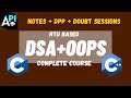 DSA + OOPS COMBINED COURSE FOR RTU | C/C++ API EDUCATION