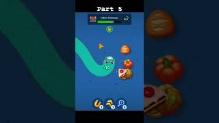 Part 5 | King Teal Snake - Worm Zone .io - Hungry Snake #gaming