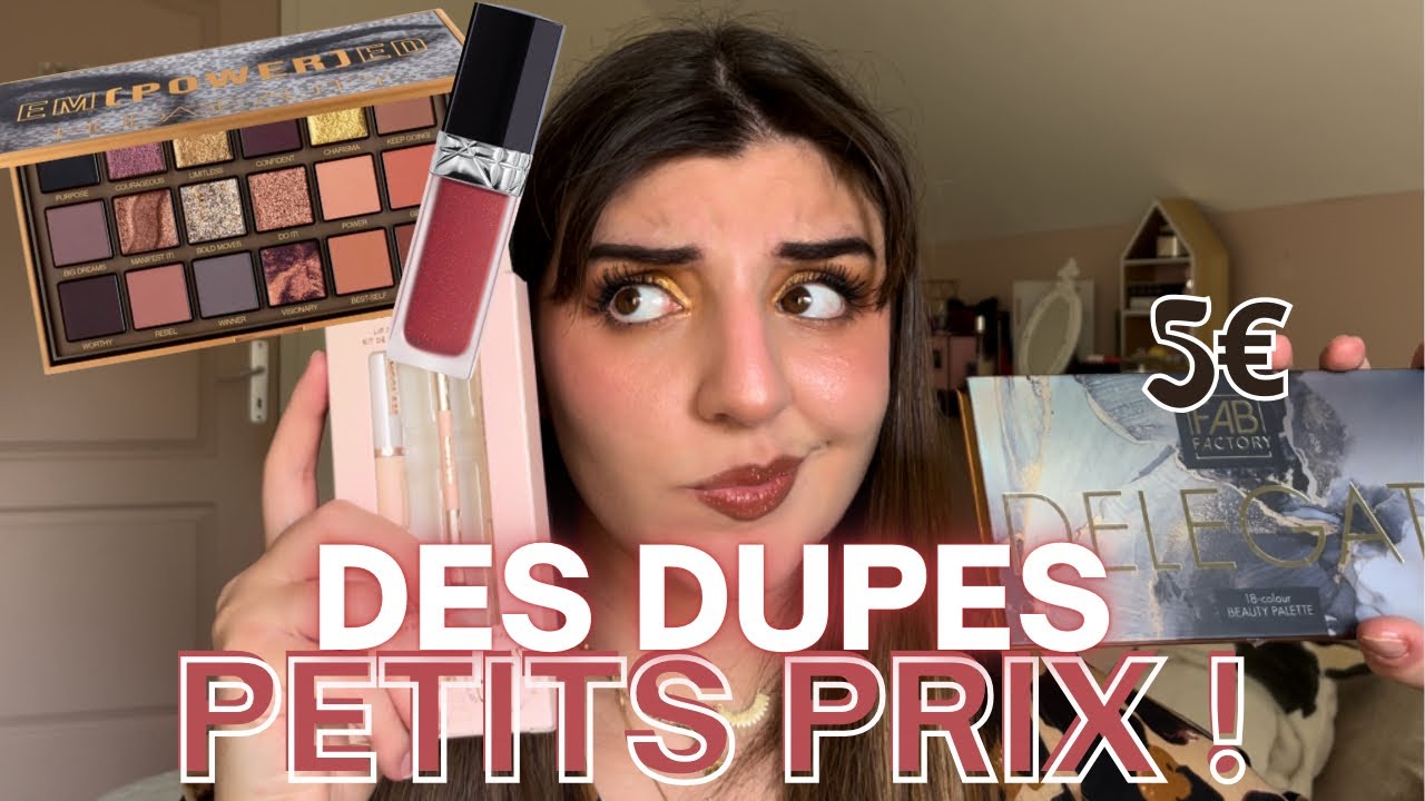 LA NOUVELLE PALETTE ACTION DUPE D’UNE HUDA BEAUTY À PETIT PRIX ? 🤔