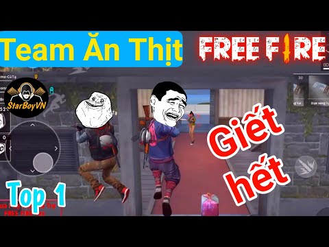 Garena Free Fire Team Ăn Thịt Tàn Sát Đảo Thiên Đường StarBoyVN