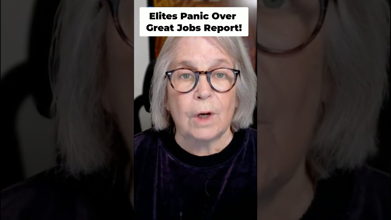 Elites Panic Over Great Jobs Figures! #shorts