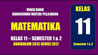 Matematika Kelas 11 Semester 1 dan 2 Kurikulum 2013 Revisi 2017