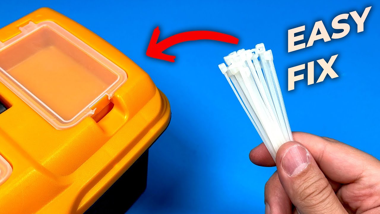 how to neatly tie cables