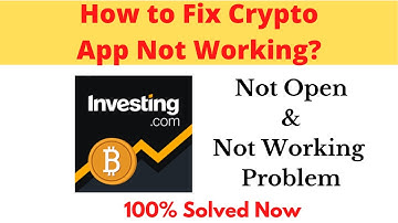 How to Fix Crypto App Not Working Problem Android & Ios - Not Open Problem Solved | AllTechapple