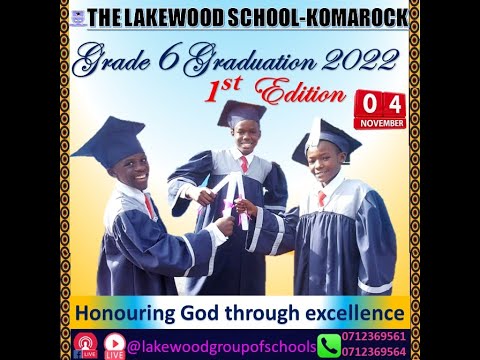 THE LAKEWOOD SCHOOL KOMAROCK 1ST GRADE 6 GRADUATION CEREMONY 2022