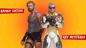 Rey Mysterio vs. Randy Orton Gameplay