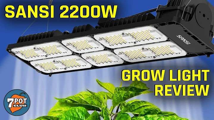 SANSI 2200W LED Grow Light Review