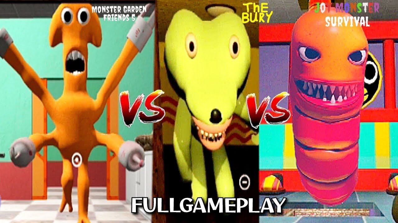 😍New UpDate Monster GarDen FrienDs5 Vs The Bury Unofficial Vs Joy