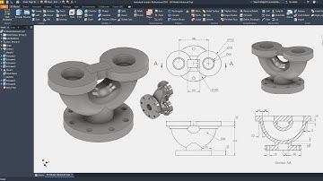 Inventor Advanced Tutorial #3 | 3D Model Design Advanced