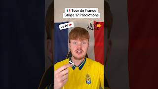🇫🇷 Tour de France Stage 17 Predictions