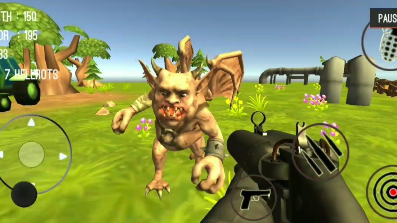 Monster Killing City Shooting is new intense 3D FPS - #6 Kill 7 HELLROTS Gameplay