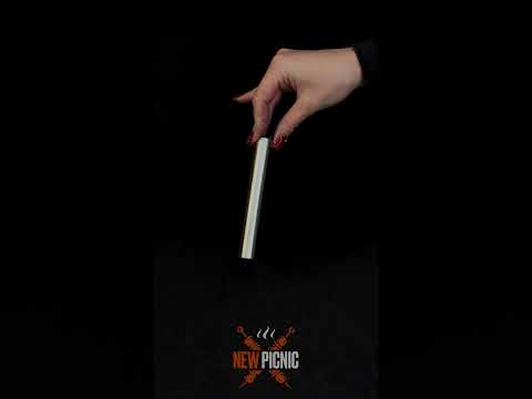 Подарунковий набір для пікніка з флягою на 4 персони з нержавіючої сталі в компактній сумціі, видео 1