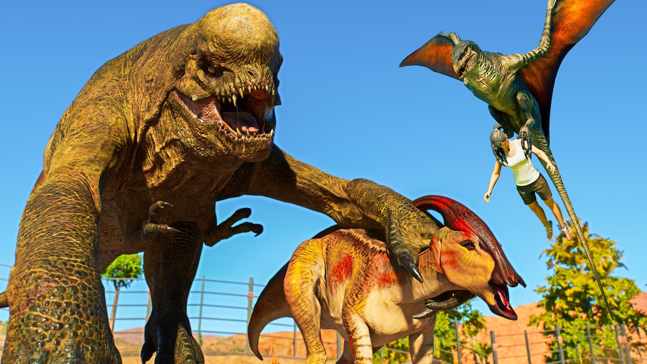 The Most Dangerous Mutant Dinosaur D REX! | Jurassic World
