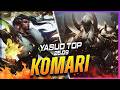 Komari - Yasuo vs Aatrox TOP Patch 26.9 - Yasuo Gameplay