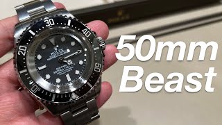 Hands-On Review The 2022 ROLEX Challenge (Titanium Sea Dweller) - YouTube