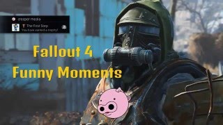 Fallout 4 - Funny Moments - FLYING OBJECTS! + ELEVATOR MADNESS!