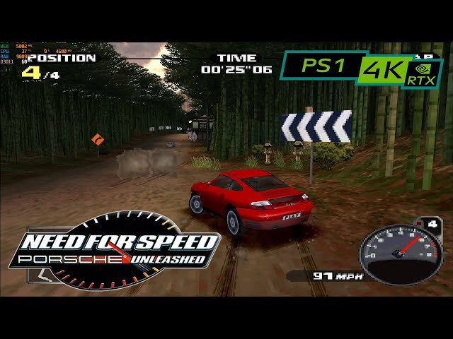 Need for Speed: Porsche Unleashed - Playstation 1 – Retro Raven Games