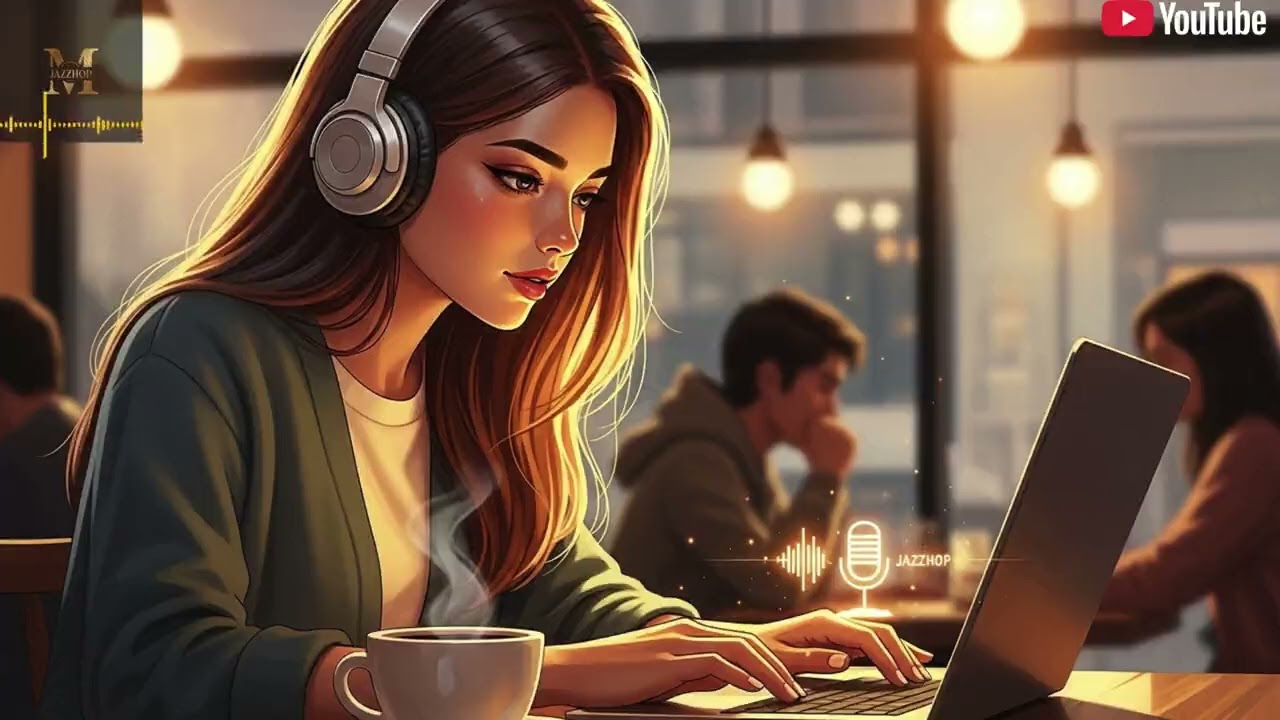 Groove Jazz for Focus ☕ Smooth Cafe Work Music (1 Hour)