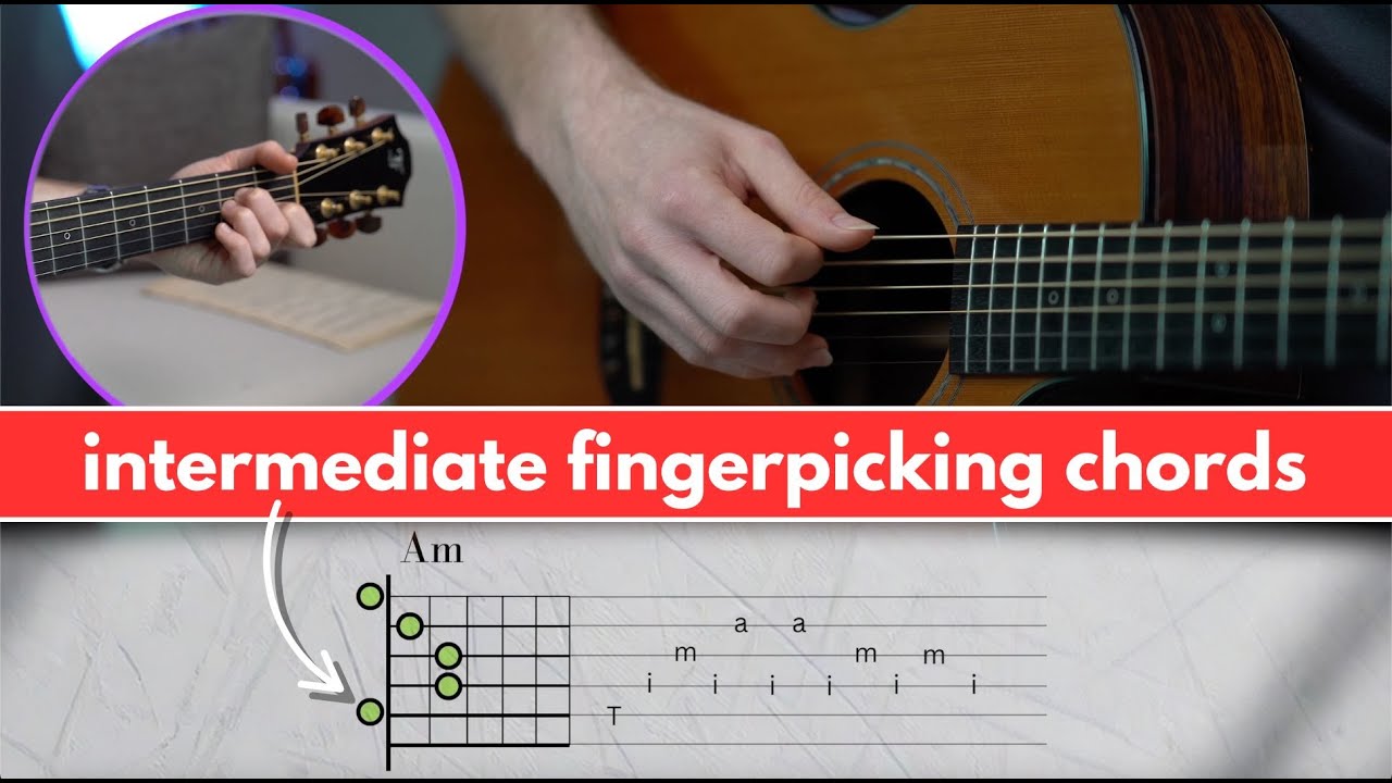 Самый приятный рисунок игры пальцами на акустической гитаре