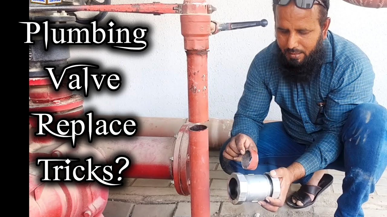 Gate Valve Replace in GI Pipe | Plumbing Repair Tips | Perfect Joint Installation