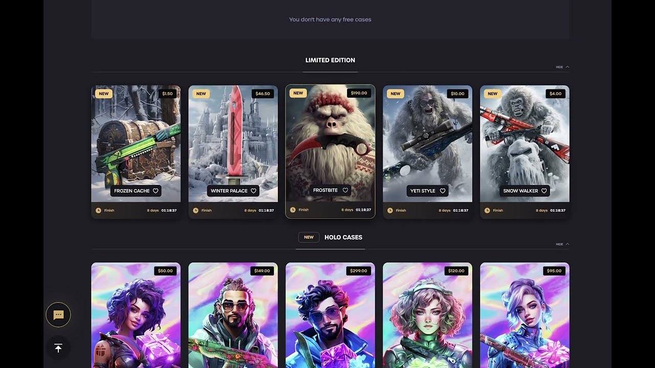 Limited Edition Cases [Key-Drop]