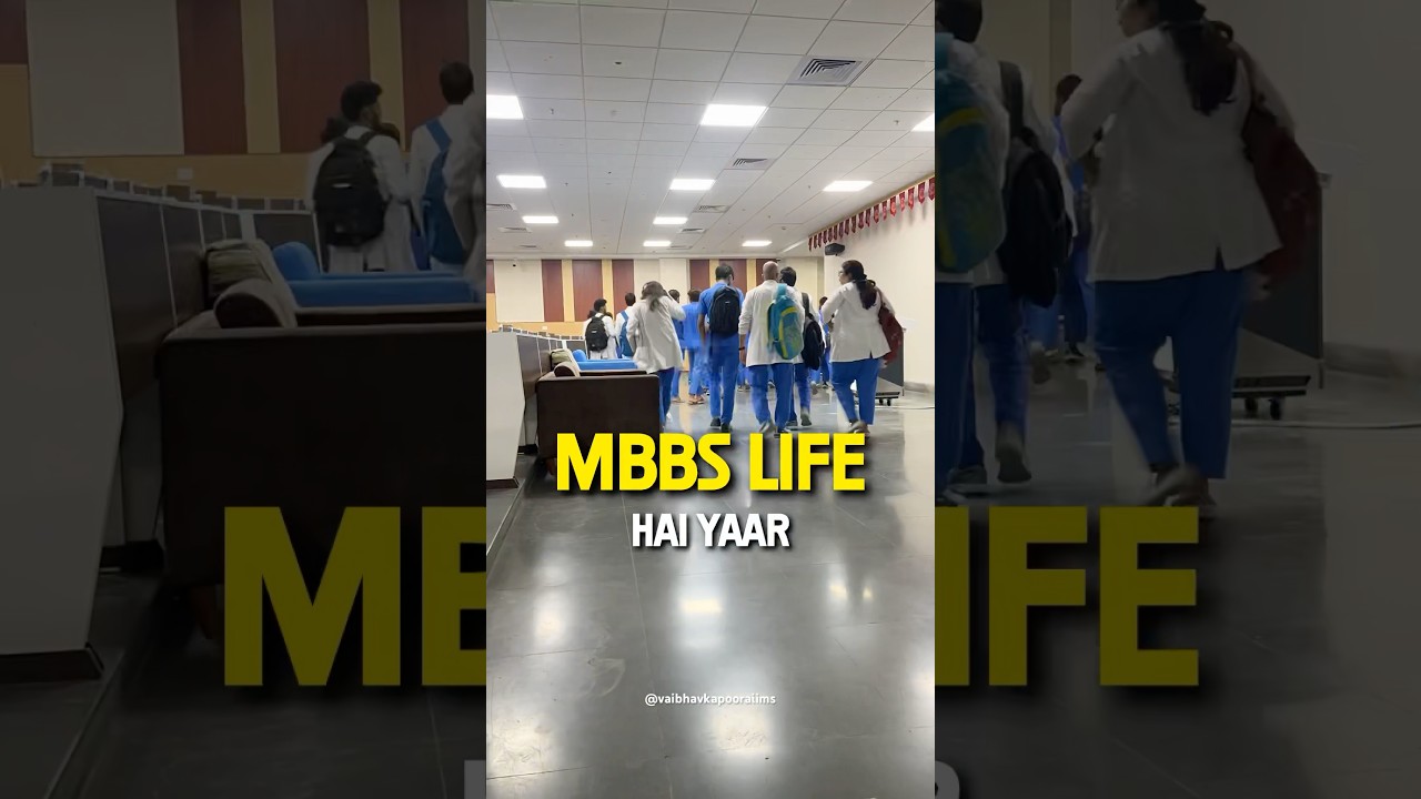 A Day in My Life as a 3rd Year MBBS Student at AIIMS🩺 