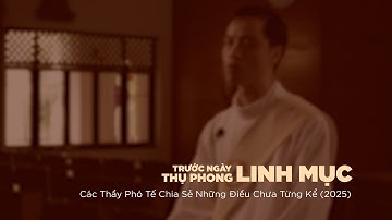 Trước ngày thụ phong Linh mục: Các thầy Phó Tế chia sẻ những điều chưa bao giờ kể (2025)