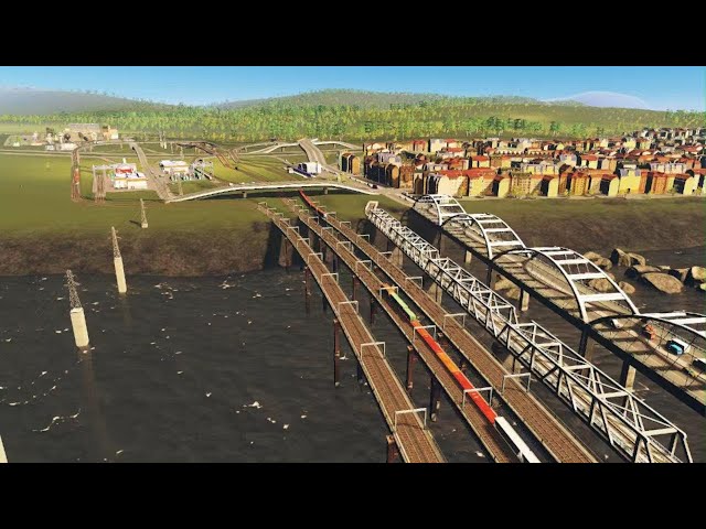 Cities: Skylines City Tour - YouTube