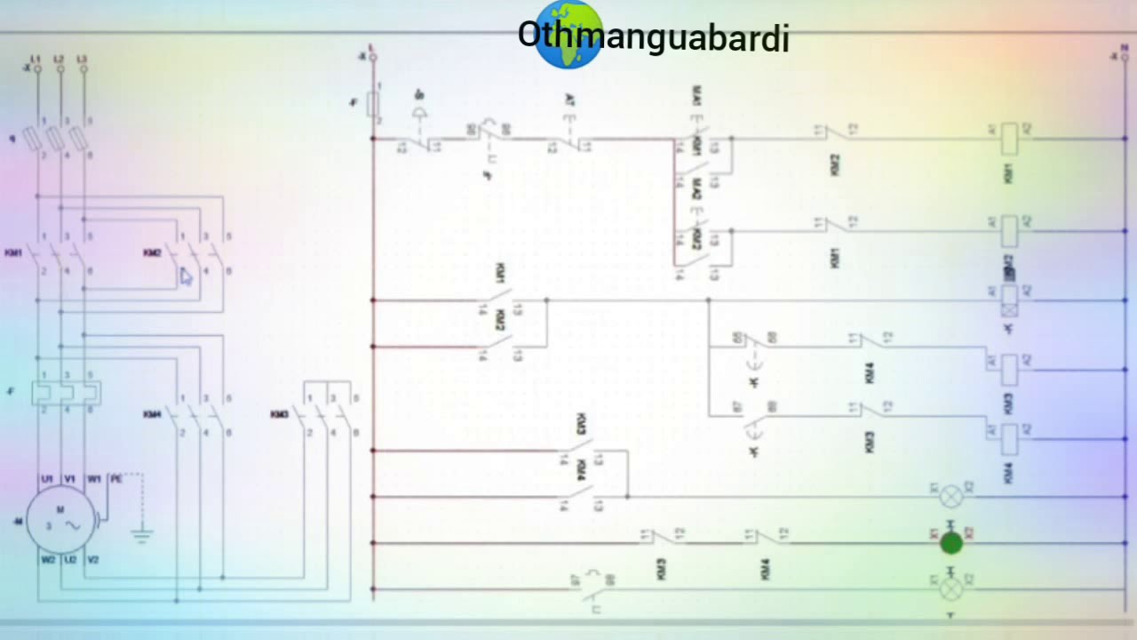démarrage étoile triangle 2 sens de rotation YouTube