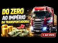 DO ZERO AO IMPÉRIO DA TRANSPORTADORA! Começando a vida de caminhoneiro | Euro Truck Simulator 2