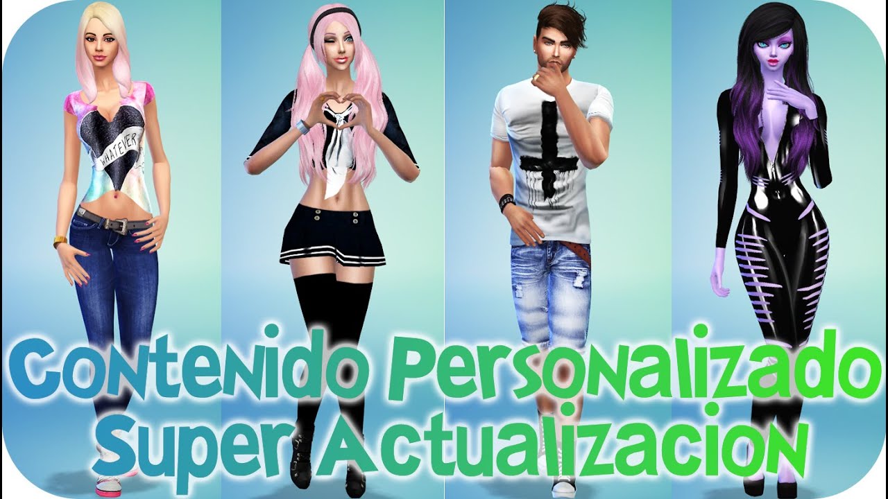 Todo mi Contenido personalizado con Muebles - Sims 4 - Mega Reah Mods YouTube