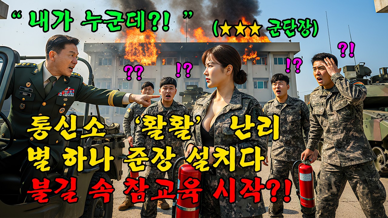 707특임대 신임 군단장에 삿대질한 준장… 통신소 화재 뒤 숨겨진 음모!l 오디오북 l 감동 l 창작사연 l