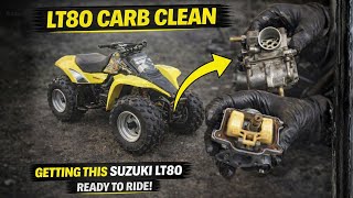 Suzuki LT80 Carb clean