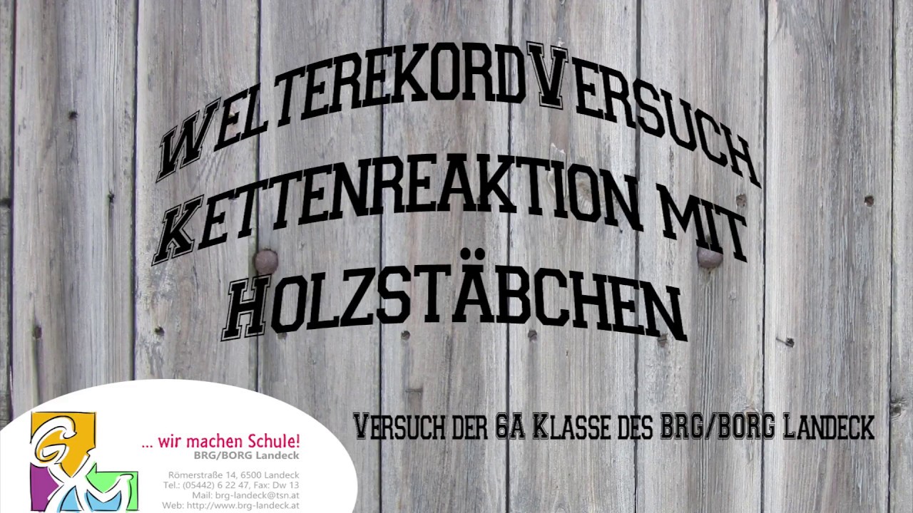 Weltrekords-Versuch Teil 1 - BRG/BORG Landeck