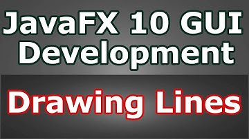 Learn JavaFX 10 GUI Drawing Lines #3