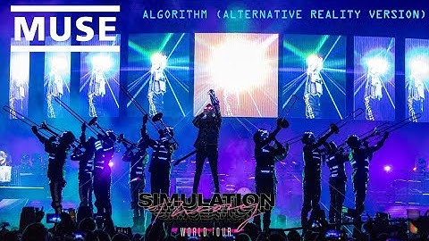 Muse - Algorithm (Alternative Reality Version) Simulation Theory World Tour (Nico Drum Multicam)