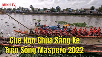 Dòng Sông Maspero Nhộn Nhịp Trước Ngày Lễ Hội Đua Ghe Ngo Sóc Trăng 2022.
