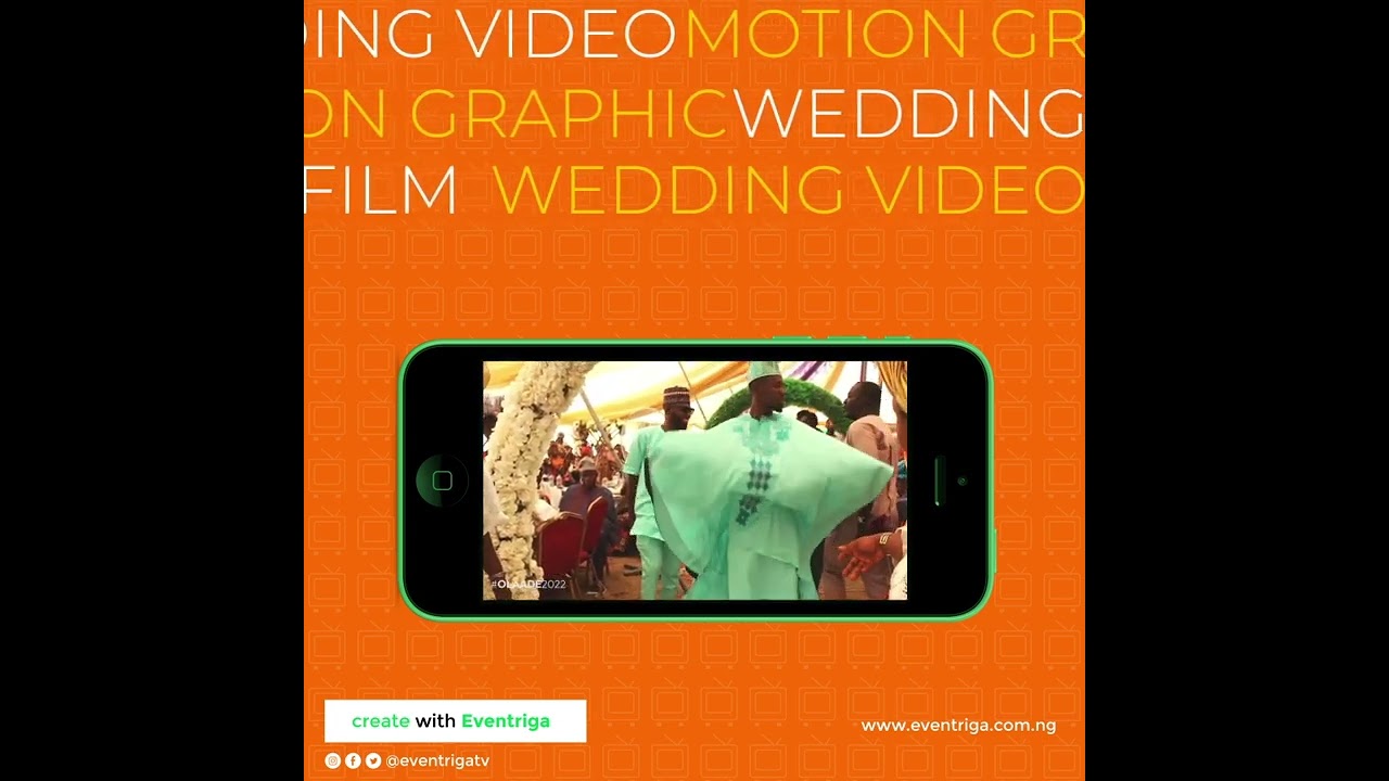Book Wedding Film and Videography in Nigeria | Eventriga TV